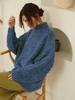 Knitted High Neck Sweater B 92797
