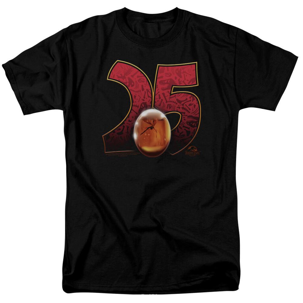 26 Jurassic Park Amber T Shirt Mens Licensed Dinosaur Movie Tee Black Unisex T-Shirt M