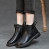 Ankle Boots for Women Autumn and Winter Retro Leather Women's Boots 2025 Popular Short Boots Versatile Casual Women's Shoes