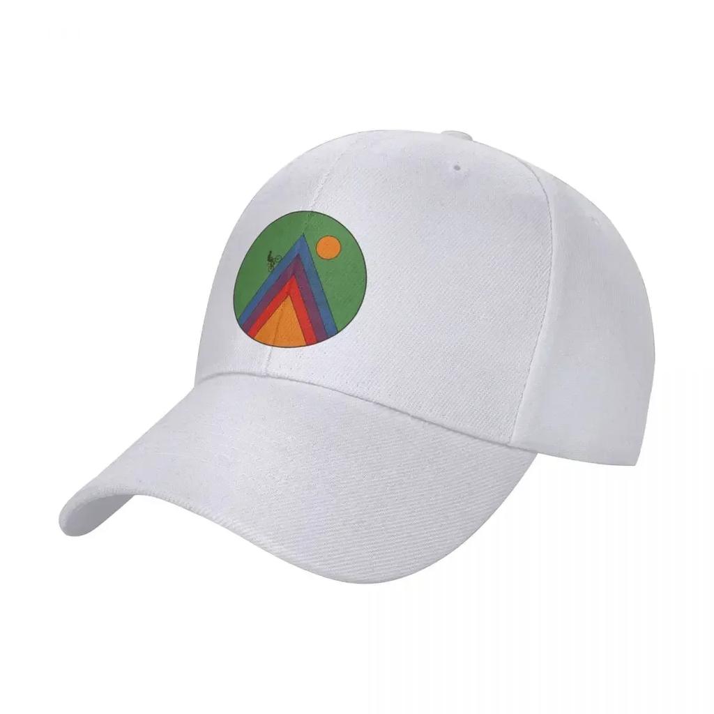Cycling, biking, MTB love! (on black) Baseball Cap Fashion Beach Beach Bag custom Hat Custom Cap Unisex Women's