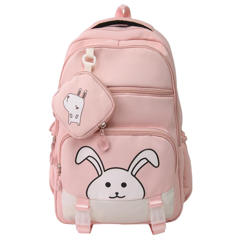 Schoolbag niche junior high school girls schoolbag ins style high value high school students backpack female college students design sense backpack