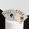Mode Trend Persönlichkeit High-End Exquisit Einfach Kreativ Strasssteine Flush Spielkarten Anstecknadeln