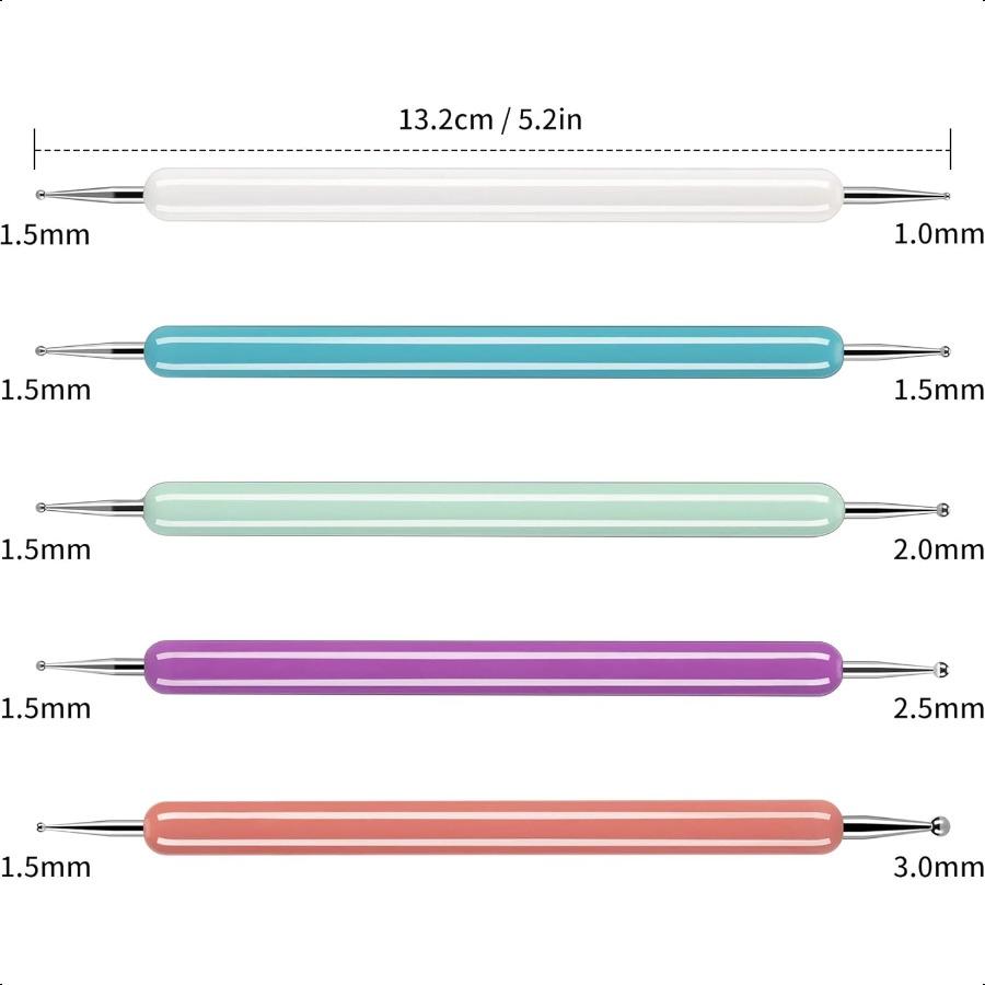

5 шт. Стилус для обводки узоров, шариковый стилус для эмбоссинга, инструменты для обводки для рисования, инструменты для эмбоссинга для бумажного искусства, точечный Т United States