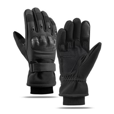 Men's Warm Softshell Tactical Cycling Gloves