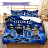 Briar University Hockey Team Portrait Print 3 Pieces Duvet Cover Set Sports Romance Bedding Bedroom Home Decor Without Pillow Core