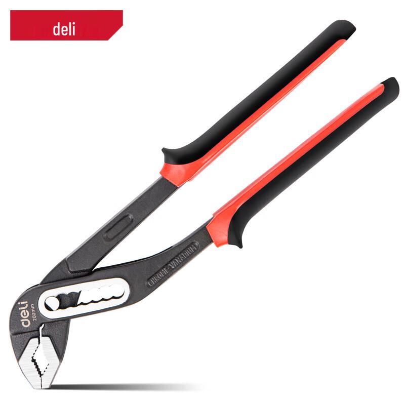 Deli Professional Chrome Vanadium Steel Water Pump Pliers