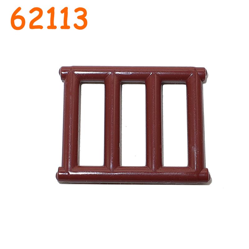 Non-Toxic Fence City Accessories Building Block Moc Part Railing Stair Barrier Ladder Guard Bar Castle Garden Farm Military Assemble Brick