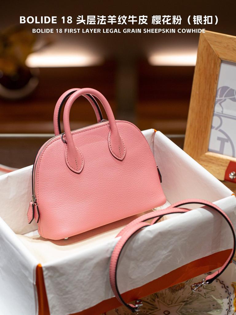 Lagerfeld Bolider 18cm Achseltasche Vollrindleder Halbhandgefertigt Handgenäht Temperaturerhaltungsball Echtes Leder Patchwork Damen Tasche