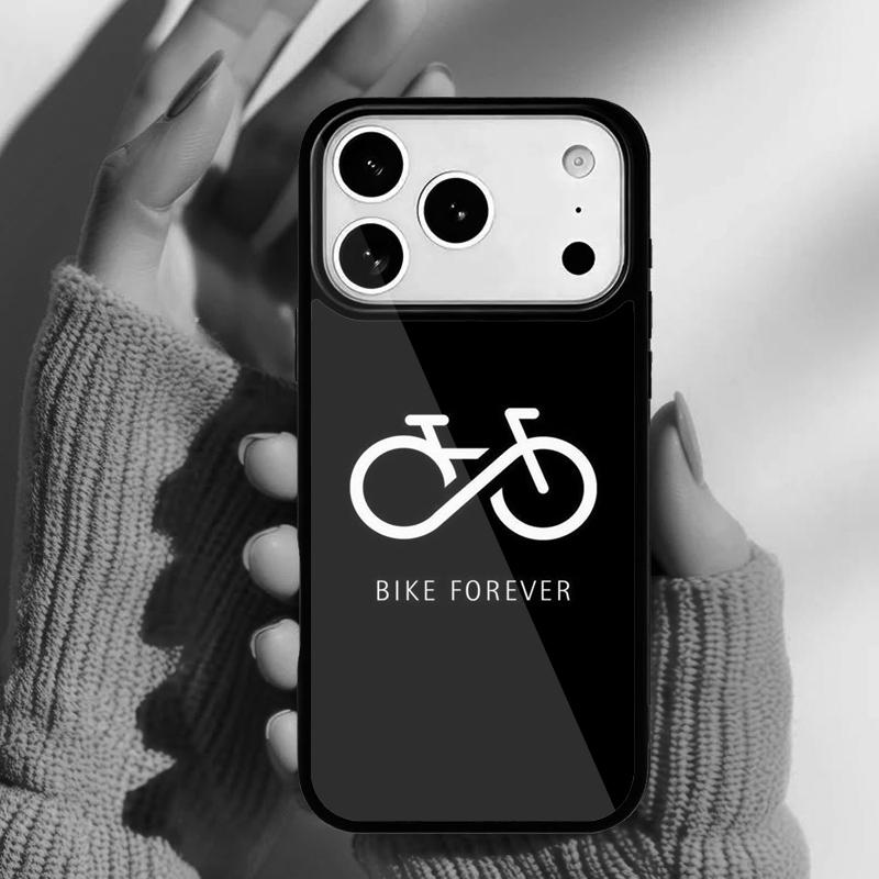 BIKE CYCLING Sport Phone Case for iPhone 17 16 15 14 13 Pro Max Back Cover for 12 11 Pro Coque