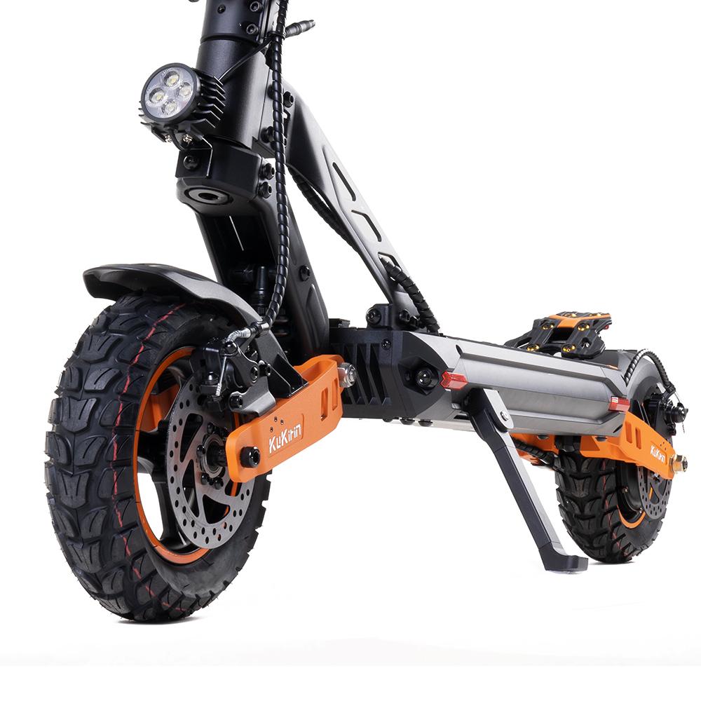 Electric Scooter Kukirin 10" 1000W Motor 48V 20.8AH Max Range 70Km Load 120Kg Black G2 Max