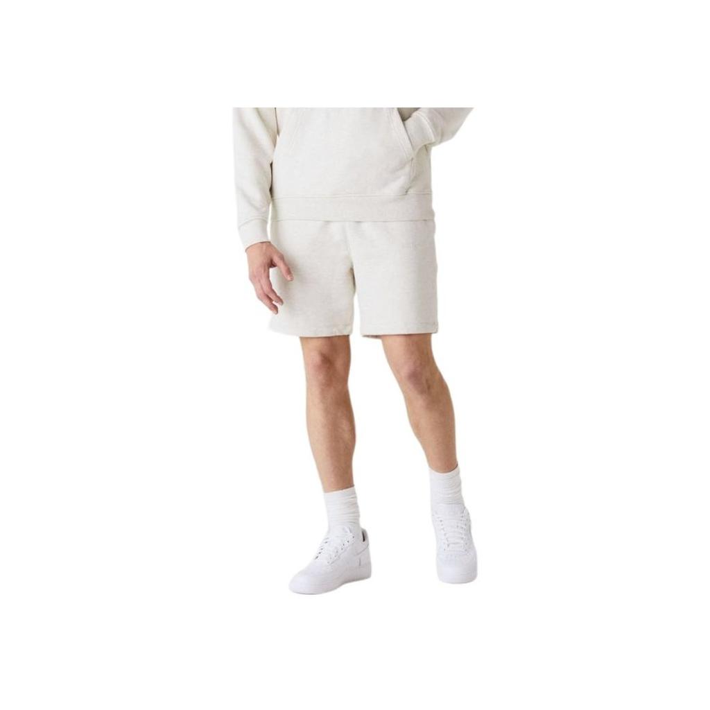 Jordan Solid Color Drawstring Shorts Men Bottoms Oatmeal-Heather FJ0701-141