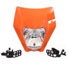 Motorrad Halogen Scheinwerfer Verkleidung Für KTM EXC XC SX XCW EXCF SXW SXF 125 bis 500 2017-2022 Enduro Motocross DirtBike Scheinwerfer