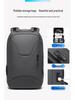 BANGE Wasserdichter Herren Business Sport Rucksack mit USB Laptopfach