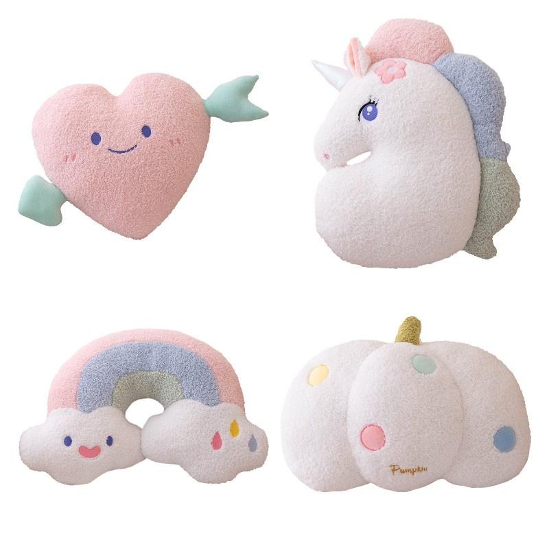 Cute Cloud Shaped Plush Sofa Pillow For Sweet Home Decor Lovely Bedroom And Living Room Backrest Cushion