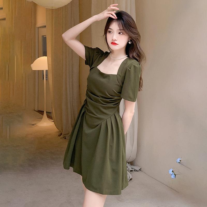 

Женское платье Sweet Puff с коротким рукавом L