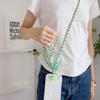 Sweet Colorful Long Cell Phone Lanyard Detachable Anti Lost Phone Shoulder Straps Simple Flower Pendant Mobile Phone Charms