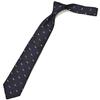 Silk Tie with Dog Pattern eps18w007 [Paul Smith] (8cm width) /AE31-47/Navy
