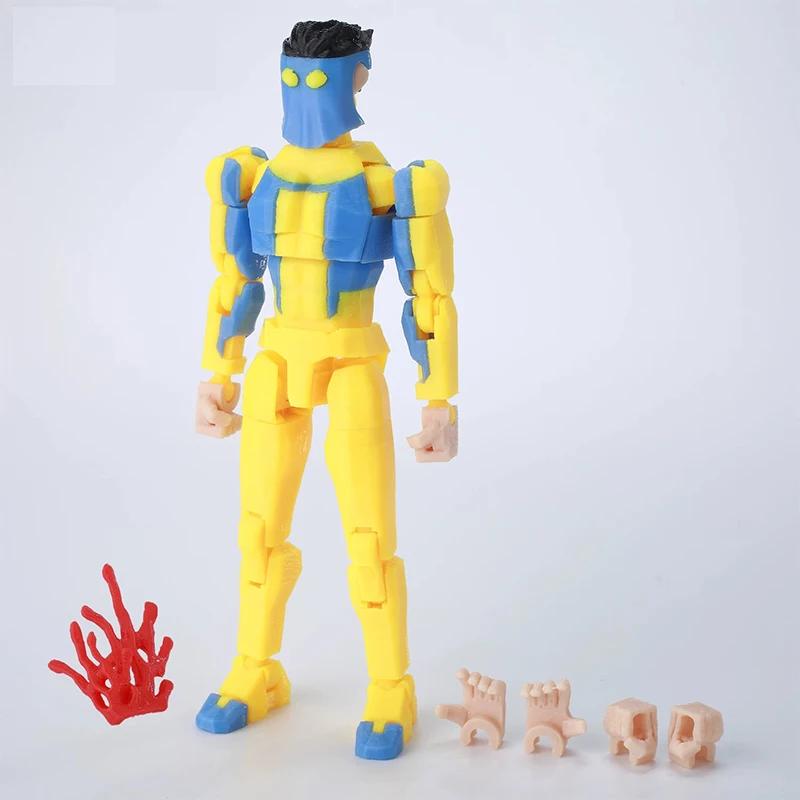 9l3d Printe Dummy13 T13 Imbattable Mark Grayson Résistant aux balles Mark Grayson Figurine d'action Modèle de collection Anime Jouet Pour Enfants Cadeau