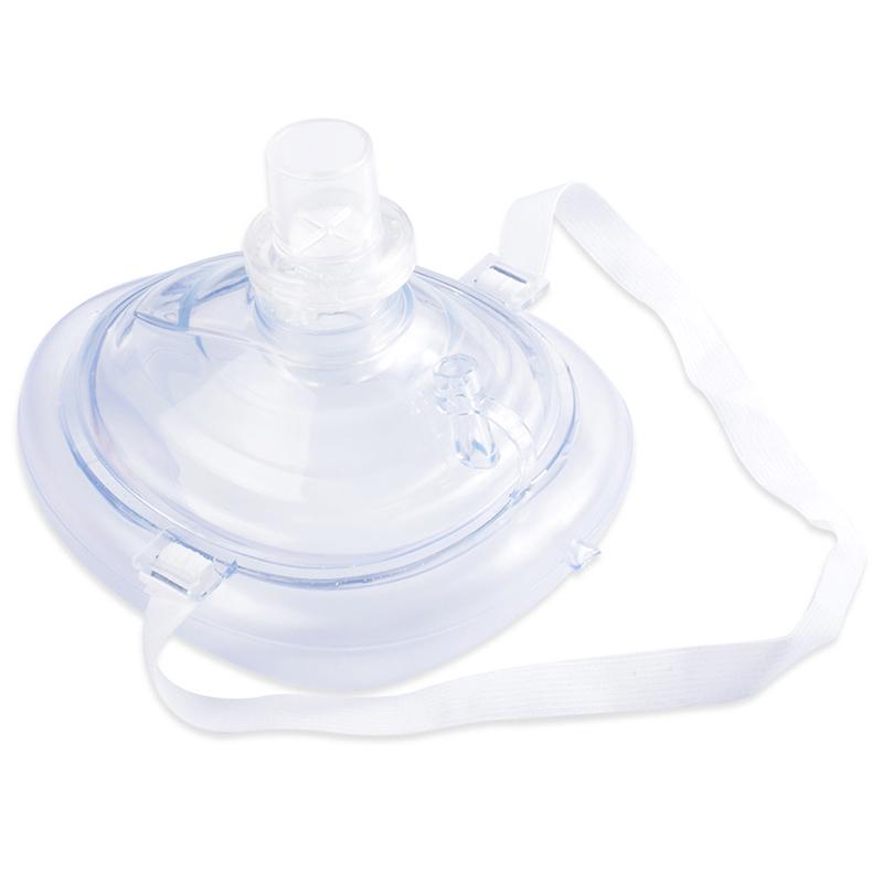 1Pc Emergency Cpr First Aid Shield One-Way Valve Breathing Mask