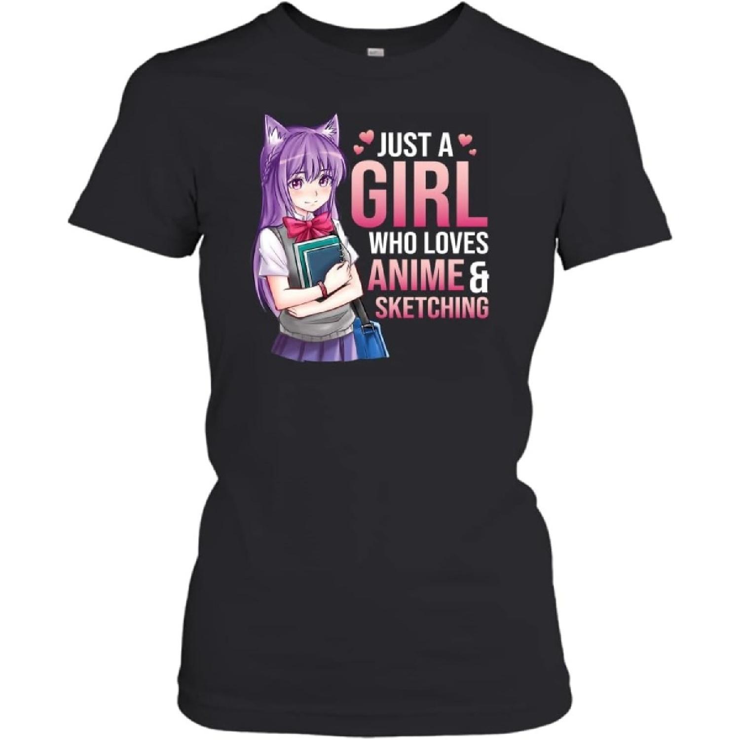 Just A Girl Who Loves Anime and Sketching Kawaii Girls S