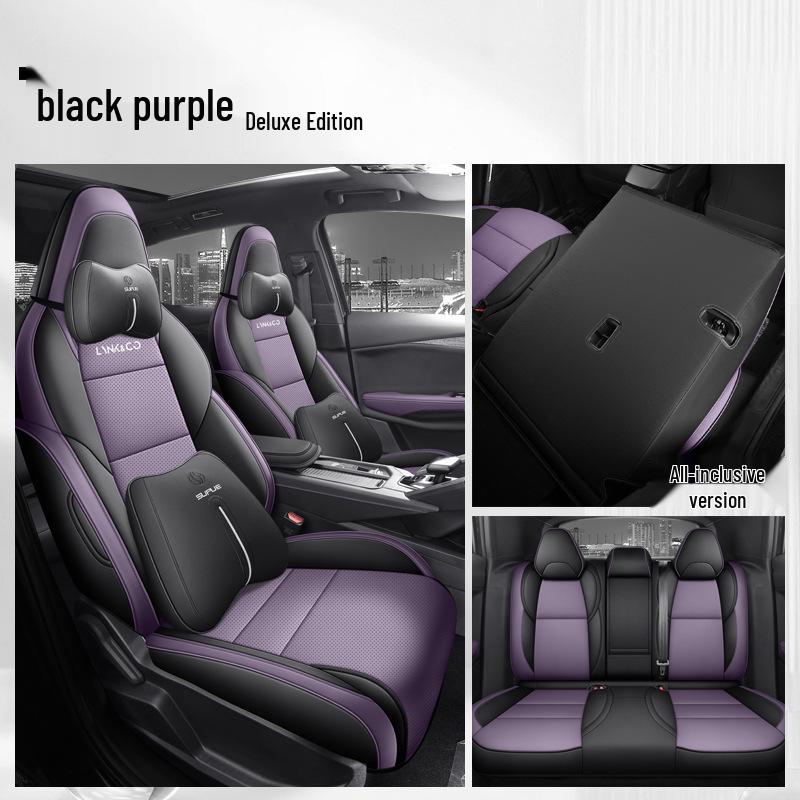 Model 2026 Ultra Lynk & Co 03 Car Seat Cover, All-Season Full Coverage, Perforated Leather, Breathable, Automatic 2.0TD.