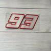 Waterproof Race Number Graphic Decal 1Pc For Motorbike Bicycle Auto Body Ornament