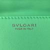 Used BVLGARIShoulder Bag green leather Women