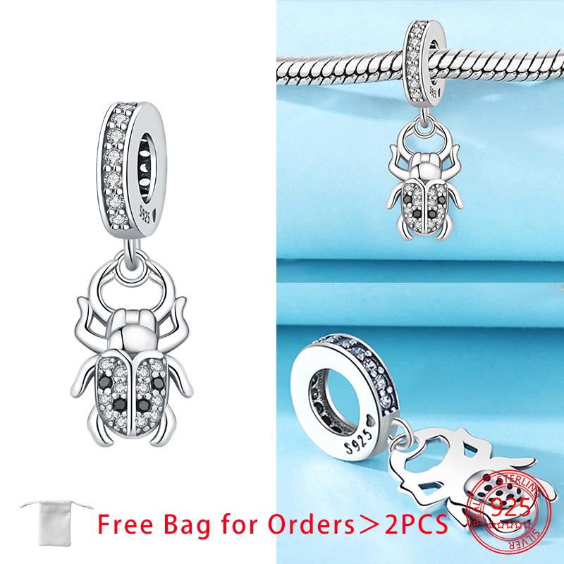 Orginal Charms Copper Animal Beads Pendant Fit Bracelet Necklace Accessories Bead Jewelry Making Fine Jewelry Gift Diy