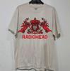 Summer Men Hot Selling Vintage Radiohead TShirt The Bend Album Band Copy Pattern Men's Print Rock Hip Hop Artist Street Life Top