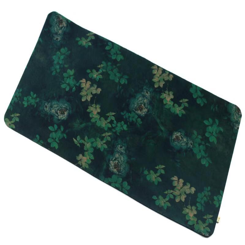 Hantun Xiangyunsha Dark Green Peony Tea Mat