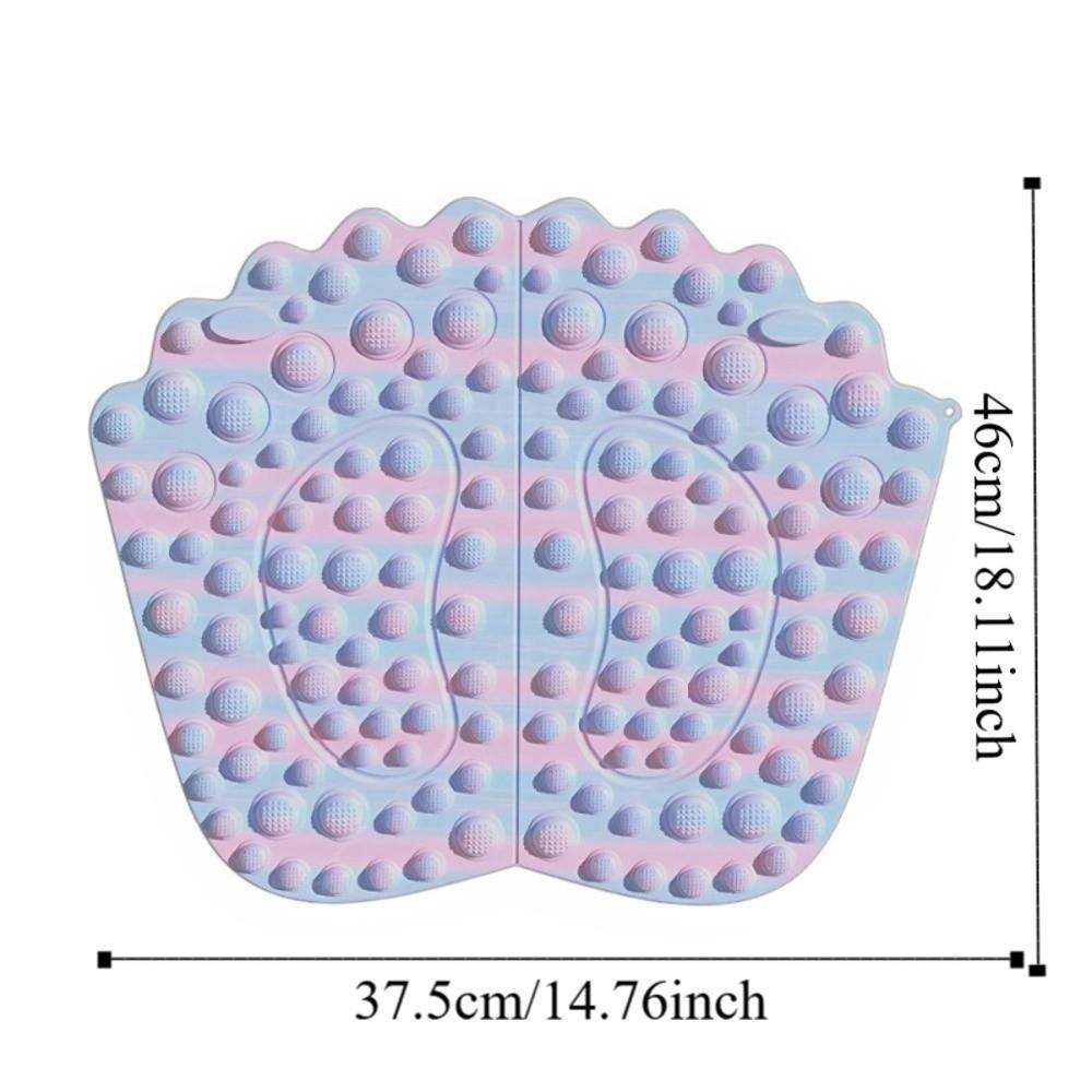 Verdickte Fitness-Massage-Fußmatte Übungs-Akupressurbrett Trainingszubehör