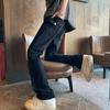 American High Street Jeans Men's Trendy Brand Slim-fitting Slightly Pulled White High-end Straight Pants Summer Thin