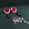 Heavy-Duty Butterfly Nipple and Clitoral Clamp Set for Intense Sensation