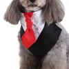 Pet Cat Dog Formal Bow Tie Suit Clothes Cute Wedding Outfit