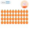 1-40PCS Easter Carrot Rabbit Squeeze Cup Bunny Pinching Plaything Easter Decoration 2025 Easter Rabbit Birthday Gift for Kids
