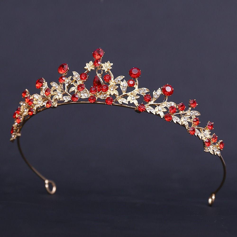 High-end Bridal Tiara Atmosphere Wedding Crown Headpieces Quenn Crown  Birthday Party