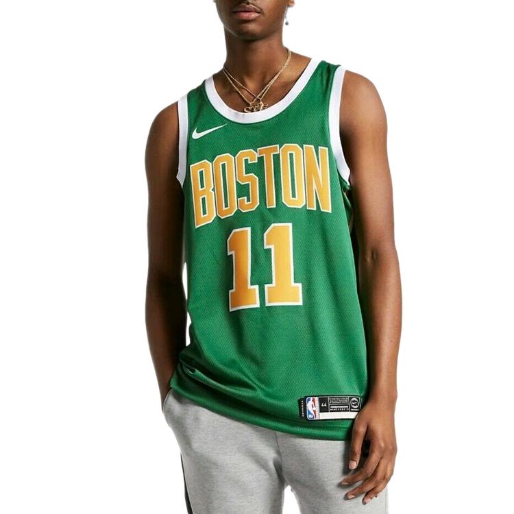 Nike Earned Edition NBA Kyrie Irving Celtics Reward Limited Edition Fan Jersey Men Jersey Green BQ1153-312