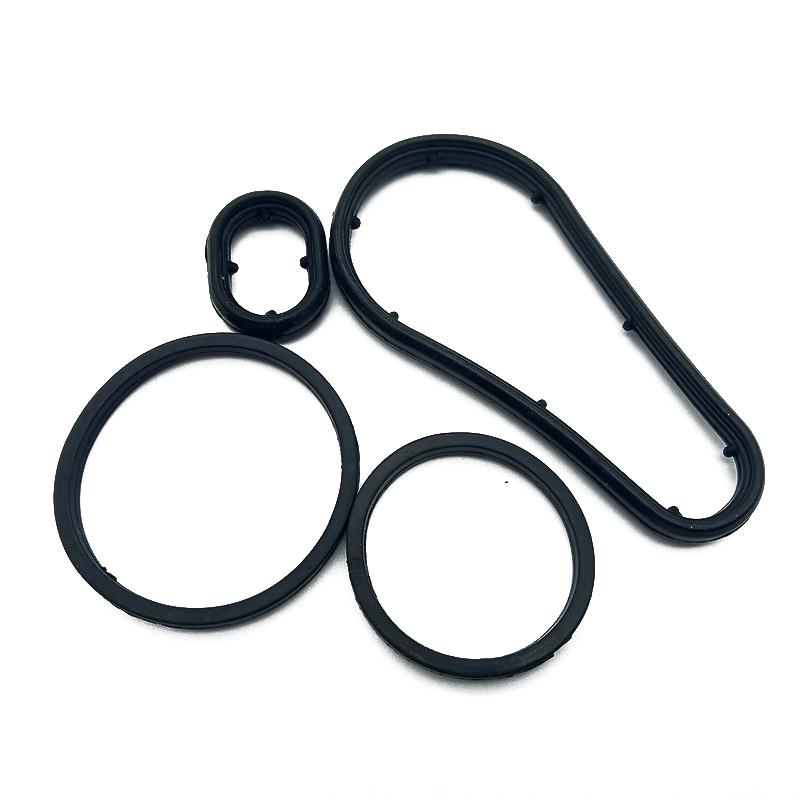 For Mercedes M271 W204 C180 C200 E200 SLK Oil Filter Housing Gasket / Radiator Oil Cooler Gasket Kits OE: 2711840280