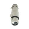 1Pcs Mic Barrel Extension Converter Xlr Female To Female 3Pin Connector For Microphone Stereo Mixer Xlr Female To Female Adapter