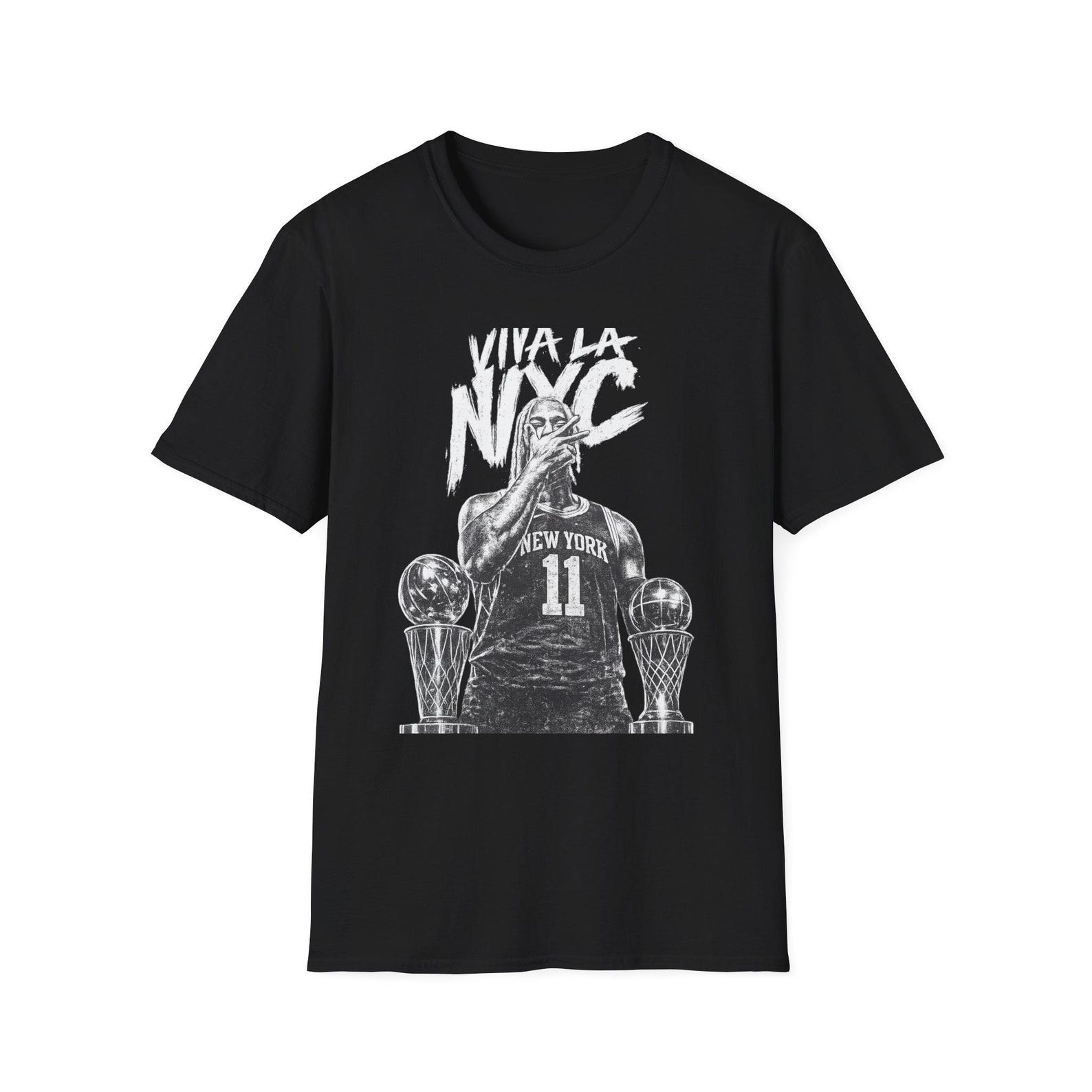 Jalen Brunson 2026 nba Finals VIVA LA NYC Basketball Graphic T-Shirt Unisex 3XL