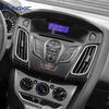 For Ford Focus SE ST MK3 2012 2013 2014 Real Soft Carbon Fiber Sticker LHD Car Central Control Air Outlet Frame Trim Accessories