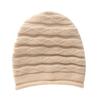 Autumn and winter cashmere knitted hat fashionable versatile thickened warm men's and women's cashmere ear protector wool hat