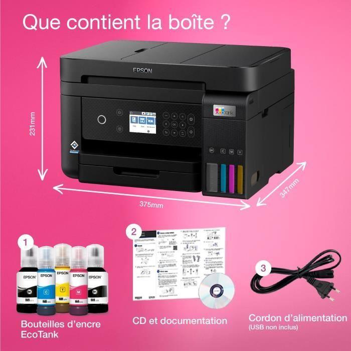 Imprimante multifonction Epson Ecotank ET-3850