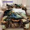 Skull Crossbones Pirate'S Tale Threepiece Set 1 Duvet Cover 2 Pillowcase Without Core Soft And Comfortable Christmas Birthday Gift
