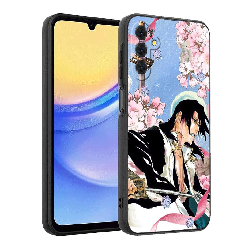 Bleach Kuchiki Byakuya Soft Phone Case for Samsung A17 A37 A57 A16 A26 A36 A56 A15 A25 A35 A55 A14 A24 A34 A54 A13 A23 A33 A53 A
