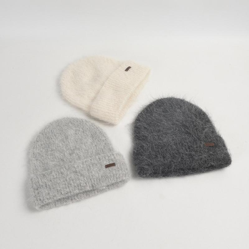 Luxurious Plush Hat Trendy Portable Hat Soft Fashionable Hat Comfortable for Street Fashion