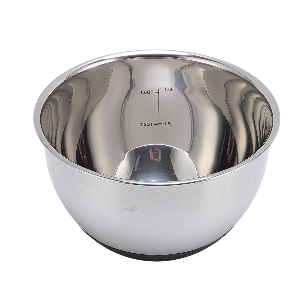 3PCS Mixing Bowls with Lids 3PCS Graters Stainless Steel Salad Bowl Set for Kitchen Baking and Food Storage