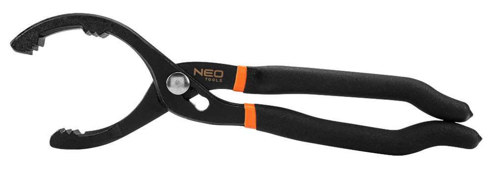 Offset pliers wrench (20°) for oil filters 63.5 - 116 mm