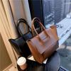 Large-capacity Bag Women's Commuter Tote Bag New High-end Portable Versatile Shoulder Bag Retro Big Bag