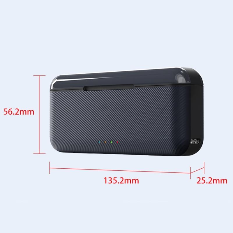 3 Channel Battery Charging Station for Action Camera Camera Power Management 20W Quick Charge Storage Box with Card Slot